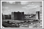 View from the Myrtle Avenue Elevated, Sumner Avenue station (slum clearing)