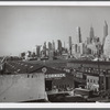 View from the Brooklyn Heights Esplanade towards downtown Manhattan