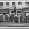 Closing-out sale (1st day) at Loeser's department store on Livingston Street in Brooklyn