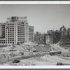 View taken from a temporary dirt hill at the foot of Atlantic Avenue, Brooklyn, NY