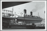 The Ile de France ready to leave pier 88 in New York