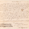 Thomas Hutchins to unidentified recipient
