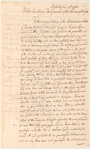 Complaint of the Mukheekaunuck Tribe to the Governor of the Province of New York