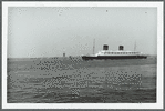 The Liberte leaves New York