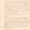Draft of letter