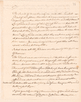 Draft of letter