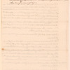 Draft of letter