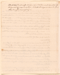 Draft of letter