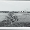 The Ile de France passing through the Narrows out to sea