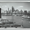 View from Manhattan Bridge, with the Brooklyn Bridge in middleground