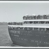 The Liberte leaving pier No. 88