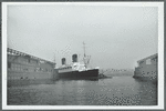The Liberte arriving in New York