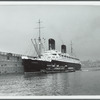 The Liberte just arriving at pier 88 in New York