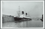 The Liberte just arriving at pier 88 in New York