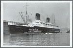 The Liberte landing at pier 88 in New York