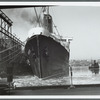 The Liberte at the Hudson River pier