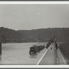 The dam and locks in the Kanawha River at Red House, W. Va.