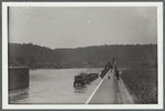 The dam and locks in the Kanawha River at Red House, W. Va.