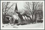 Snow covered church