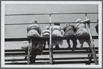 Unknown family watching the Firemen's competition at Hewlett, L.I.