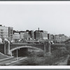 View from the 133rd Street El station in the Bronx on Bruckner Boulevard