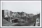 View from the 133rd Street El station in the Bronx on Bruckner Boulevard