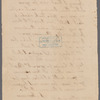 Letters to Alexander Anderson from his mother