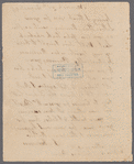 Letters to Alexander Anderson from his mother