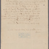Letters to Alexander Anderson from his mother