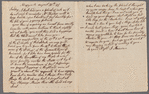 Letters to Alexander Anderson from his mother