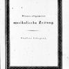 Allgemeine Musikalische Zeitung