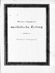 Allgemeine Musikalische Zeitung