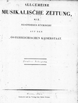 Allgemeine Musikalische Zeitung