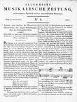 Allgemeine Musikalische Zeitung