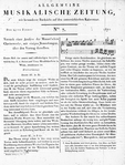 Allgemeine Musikalische Zeitung