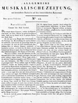 Allgemeine Musikalische Zeitung