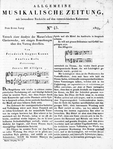 Allgemeine Musikalische Zeitung