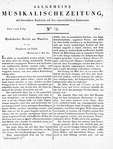 Allgemeine Musikalische Zeitung