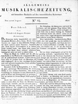 Allgemeine Musikalische Zeitung