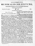 Allgemeine Musikalische Zeitung