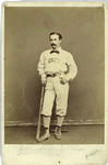 Wes Fisler, Philadelphia Athletics, 1874, 1st Base