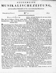 Allgemeine Musikalische Zeitung