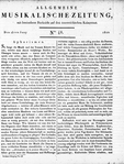 Allgemeine Musikalische Zeitung