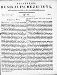 Allgemeine Musikalische Zeitung