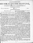 Allgemeine Musikalische Zeitung