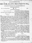Allgemeine Musikalische Zeitung
