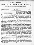 Allgemeine Musikalische Zeitung