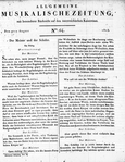 Allgemeine Musikalische Zeitung