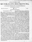 Allgemeine Musikalische Zeitung