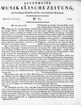 Allgemeine Musikalische Zeitung